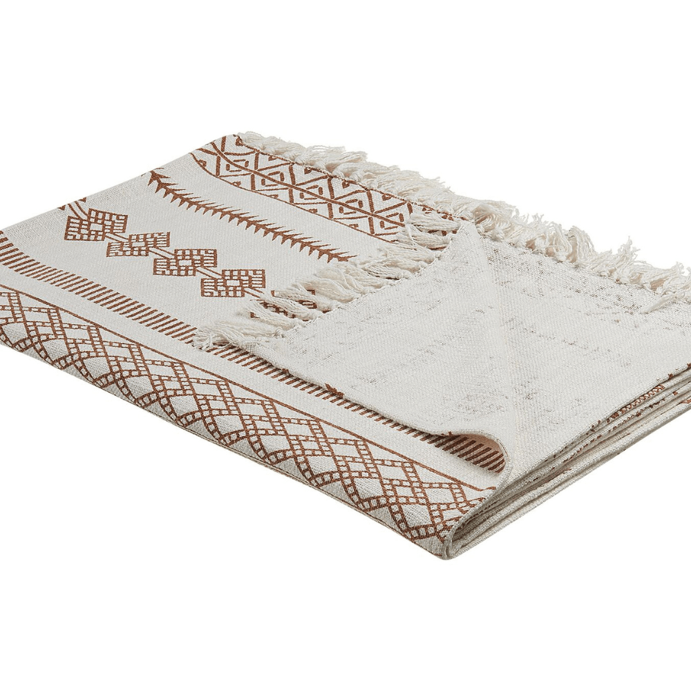 MORENA - Hand Block Printed Throw