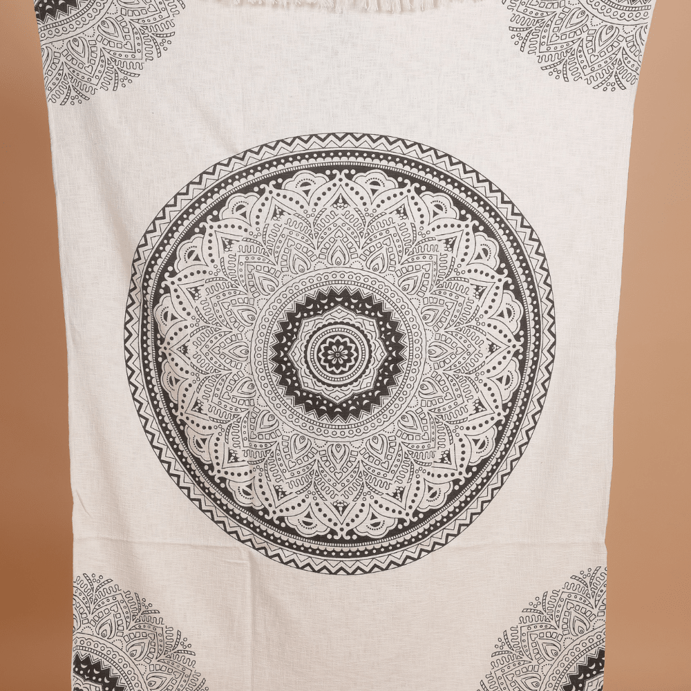 Namtar  -  Hand Block Printed Throw