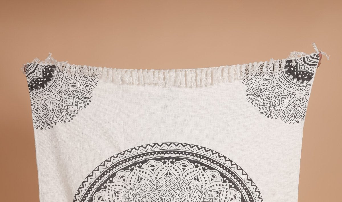 Namtar  -  Hand Block Printed Throw