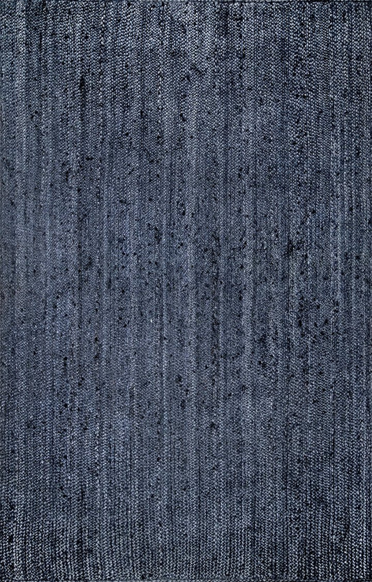 NAVY BRAIDED RUG