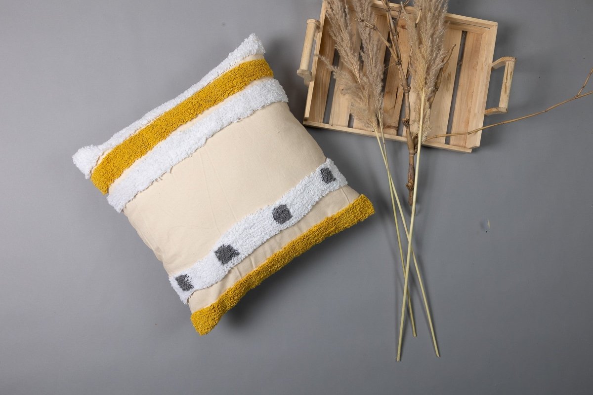 NIRVANA   - Tufted Decorative Pillow Cover