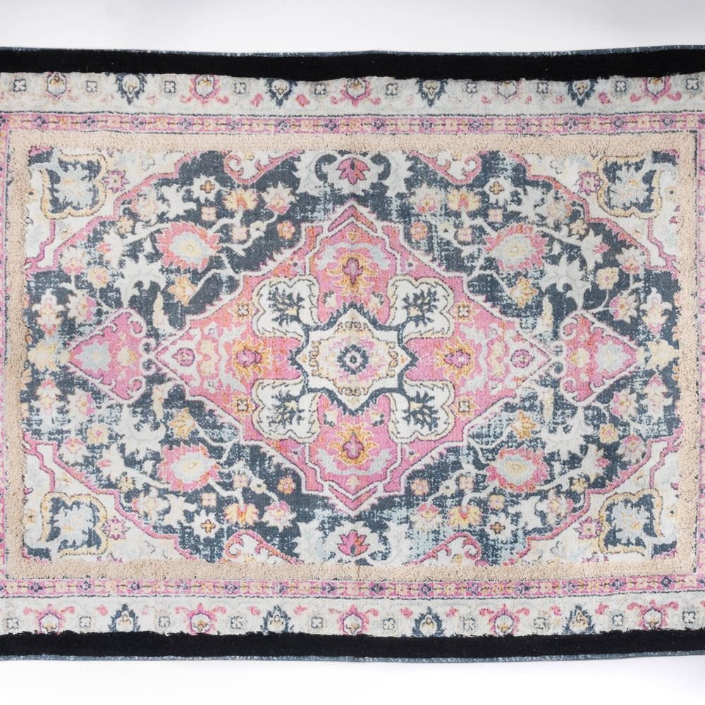 OBAKOY - Cotton Digital Printed Rug