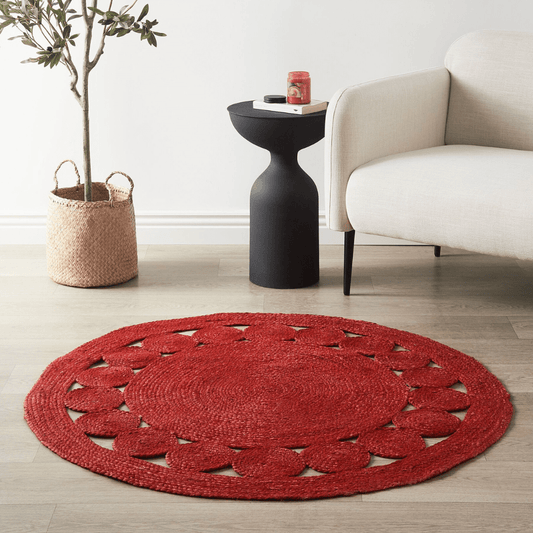 RAJA - Handcrafted Braided Jute Rug