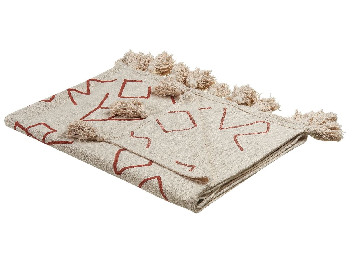RAKYA - Decorative Embroidery Throw Blanket