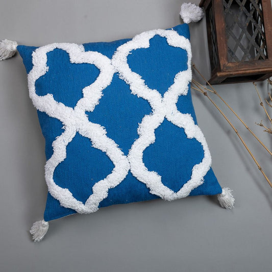 RHOEA - Designer Tufted Pillow Cover
