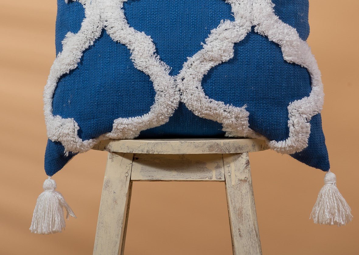 RHOEA - Designer Tufted Pillow Cover