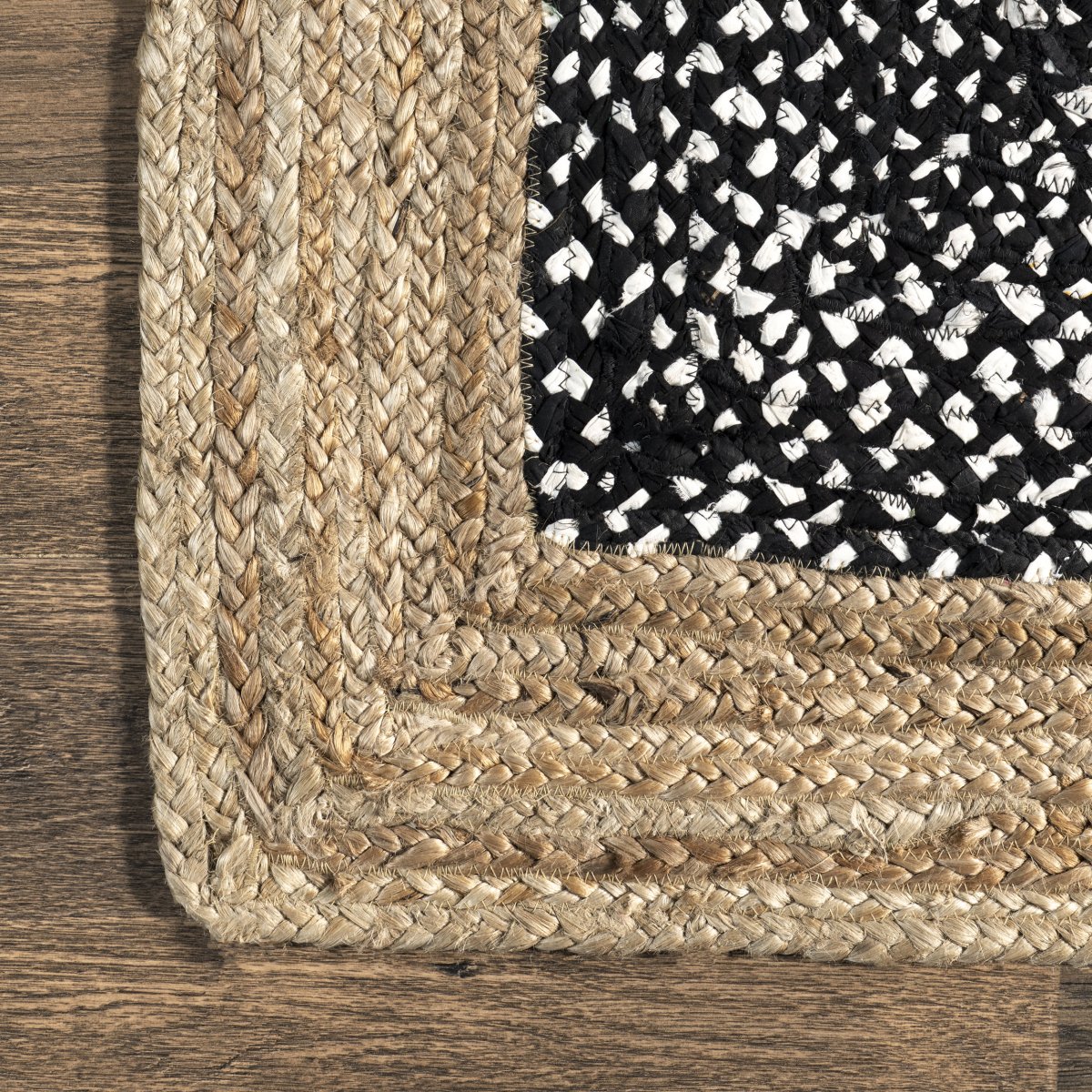 ROME DENIM BRAIDED RUG