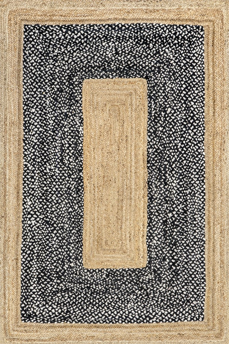Rome hand-braided jute area rug - main product view