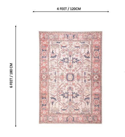 Rosewood Heritage Garden rug - back view