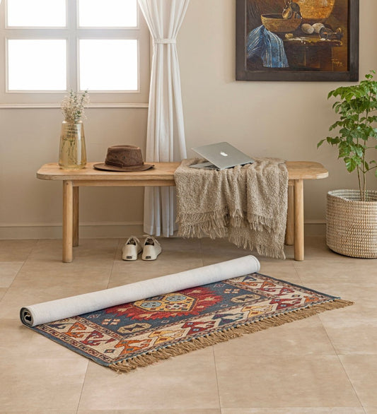 Royal Nomad Medallion rug - texture close-up