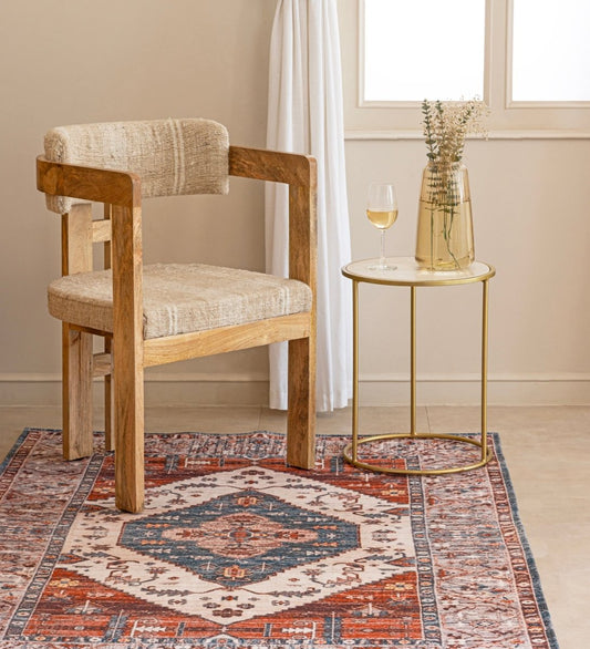 Rustic Medallion Heritage rug - alternate angle