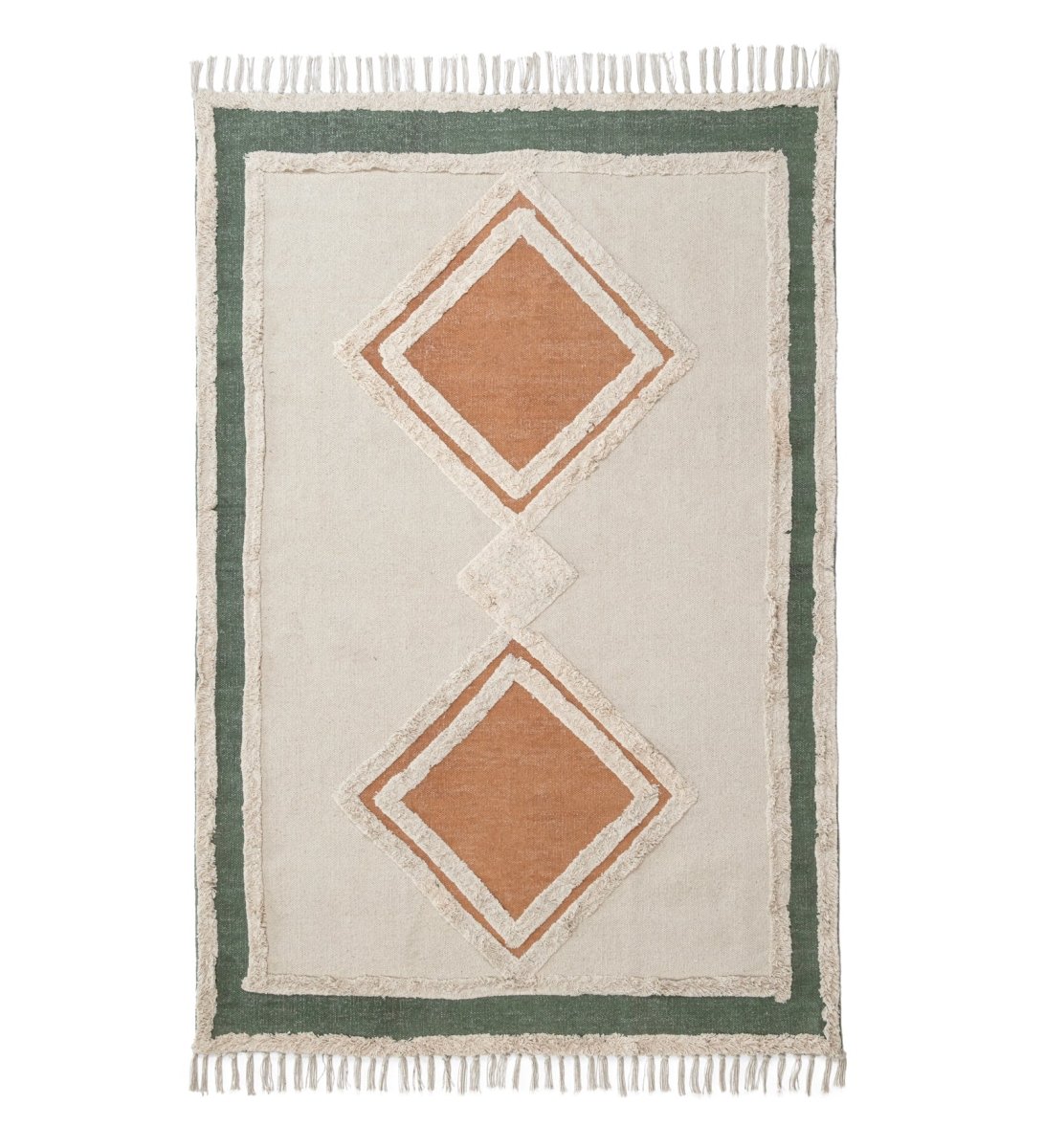Sage Terra Diamond Tufted Rug