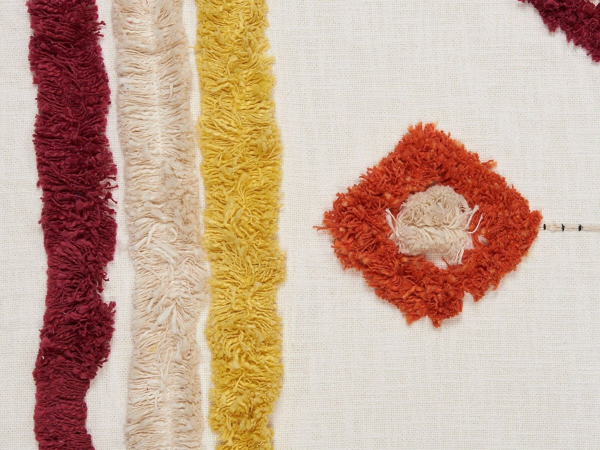 SAITLER - Decorative Embroidery Throw Blanket