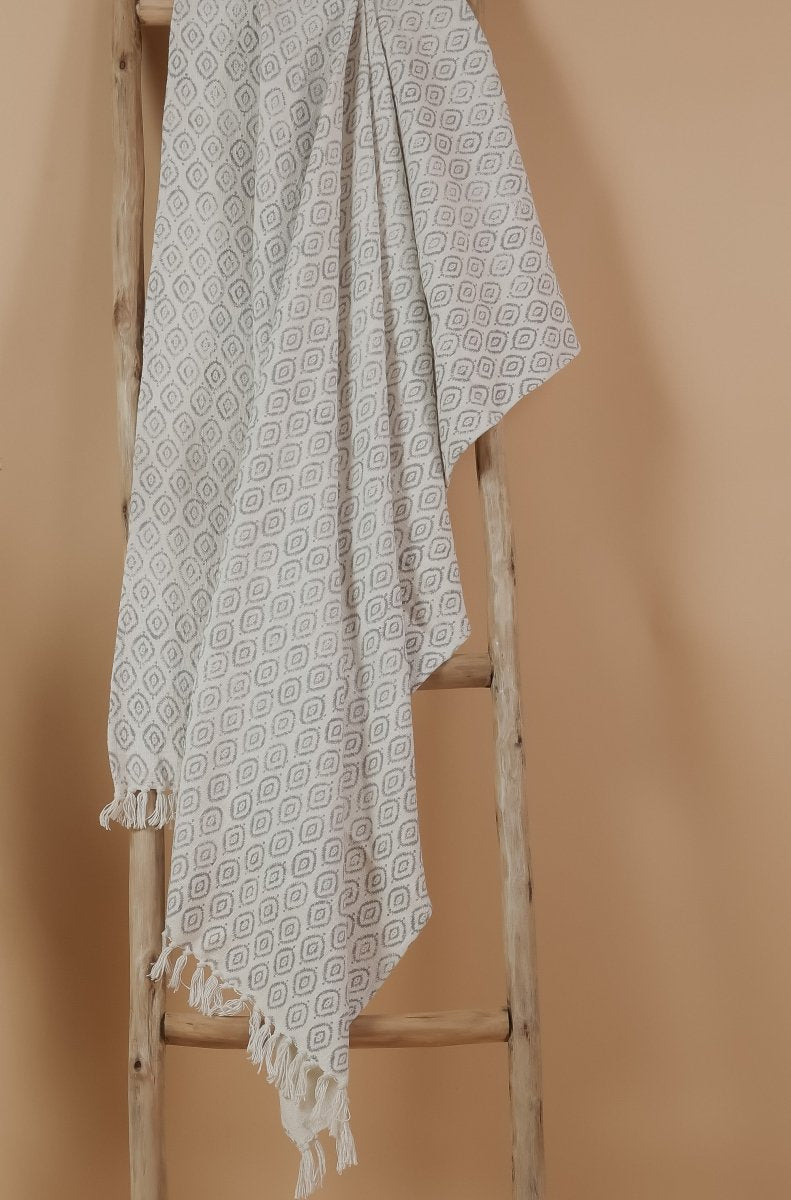 SAMUR - Hand Block Printed Throw