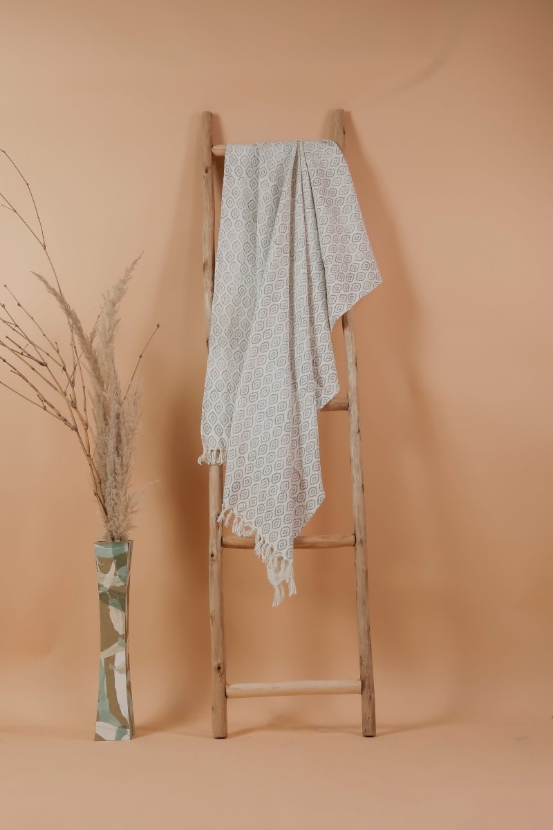 SAMUR - Hand Block Printed Throw