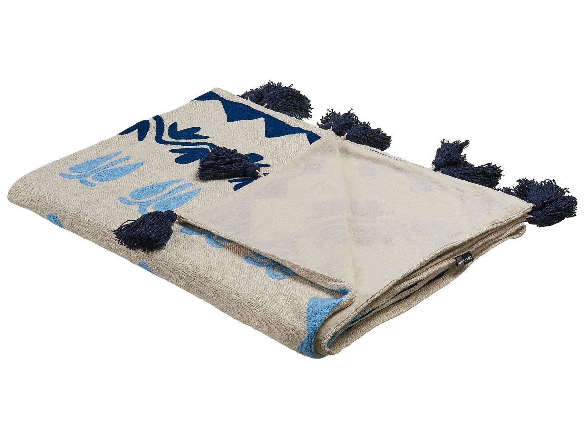 SENBUK - Cotton Embroidery Throw