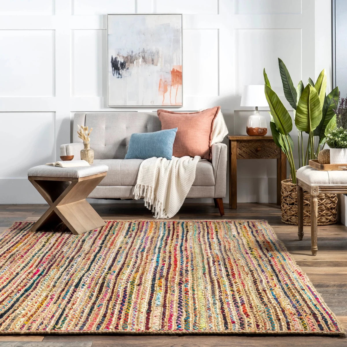SHINE MULTI BRAIDED RUG