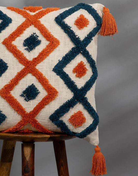 Siren pillow cover - detail view