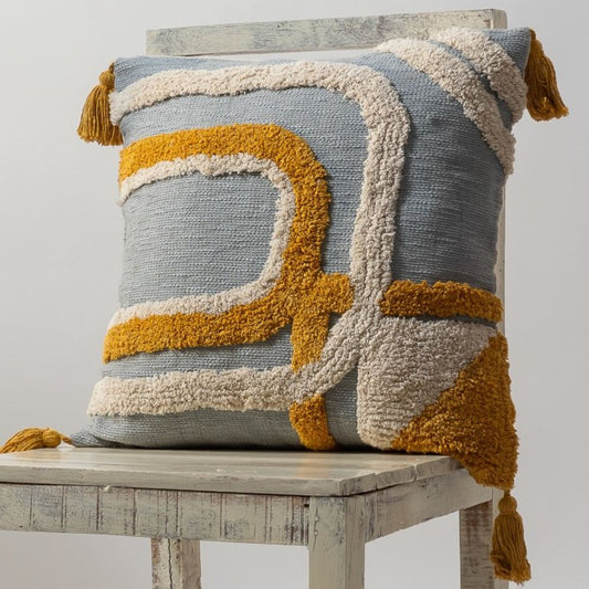 Skye pillow cover - styled room view