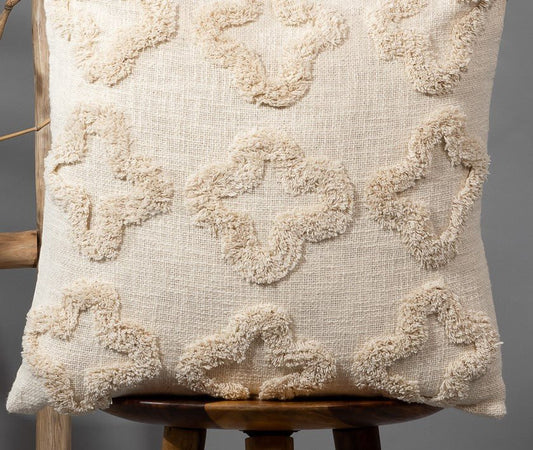 Soapwort pillow cover - texture close-up