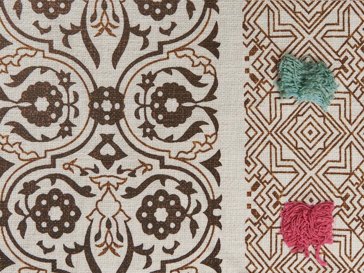TADDART  -  Hand Block Printed Throw