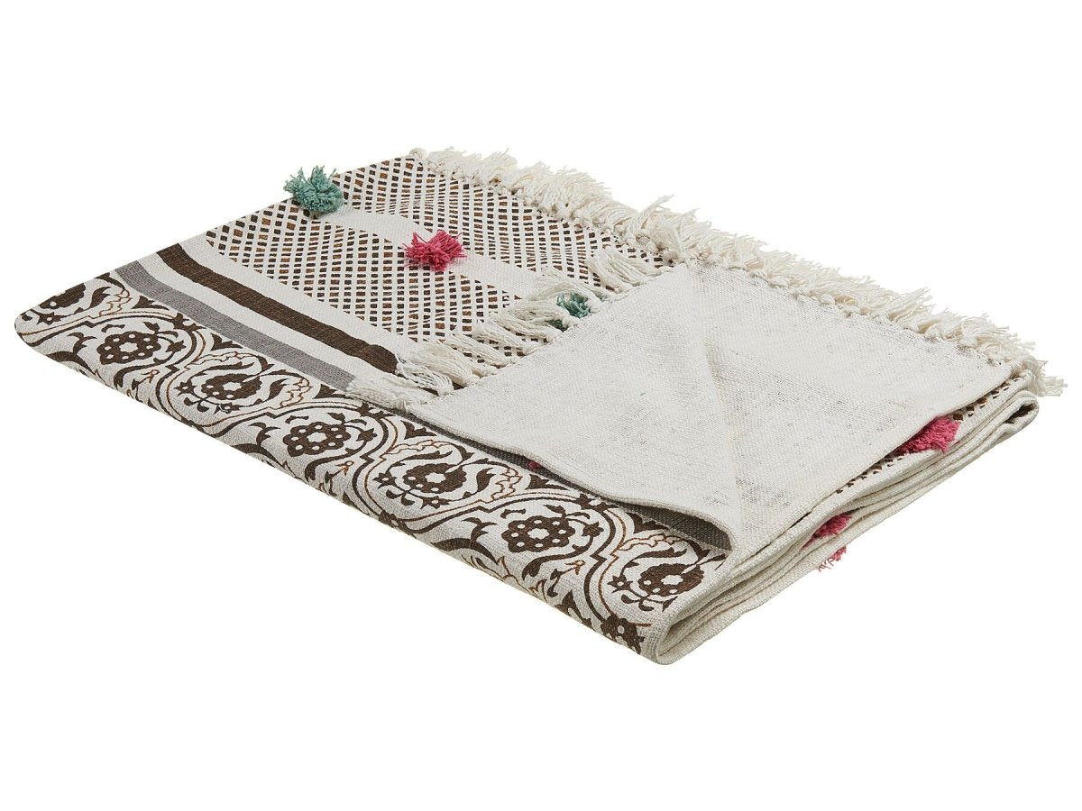 TADDART  -  Hand Block Printed Throw