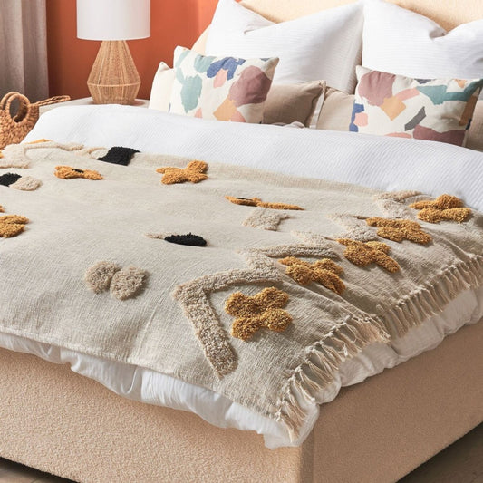TANGIER - Modern Tufted Throw