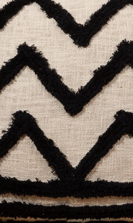 Tatsoi pillow cover - texture close-up