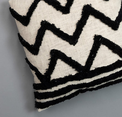Tatsoi pillow cover - styled room view