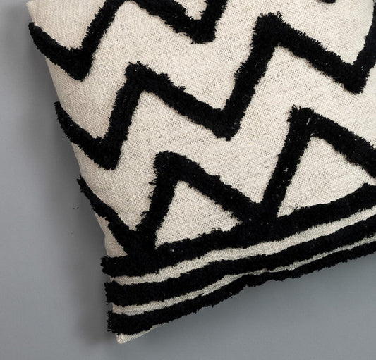 Tatsoi pillow cover - styled room view