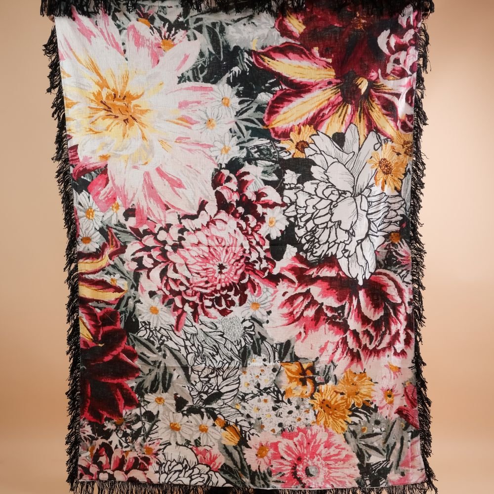 THAPREK - Modern Design Printed Throw Blanket