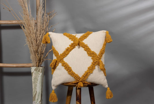 Tranquil pillow cover - detail view