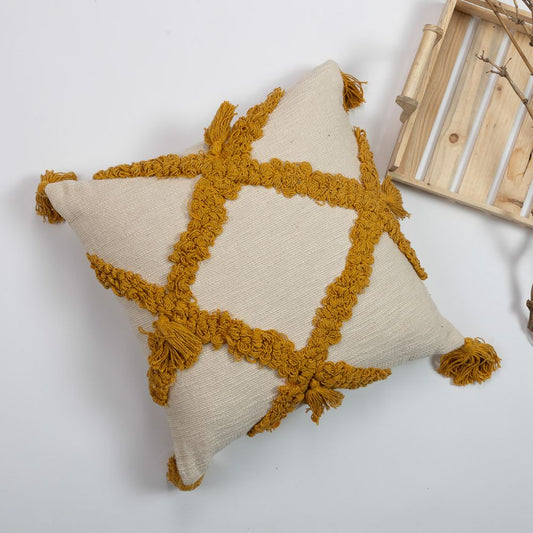 Tranquil - Hand-Decorated Pillow Cover