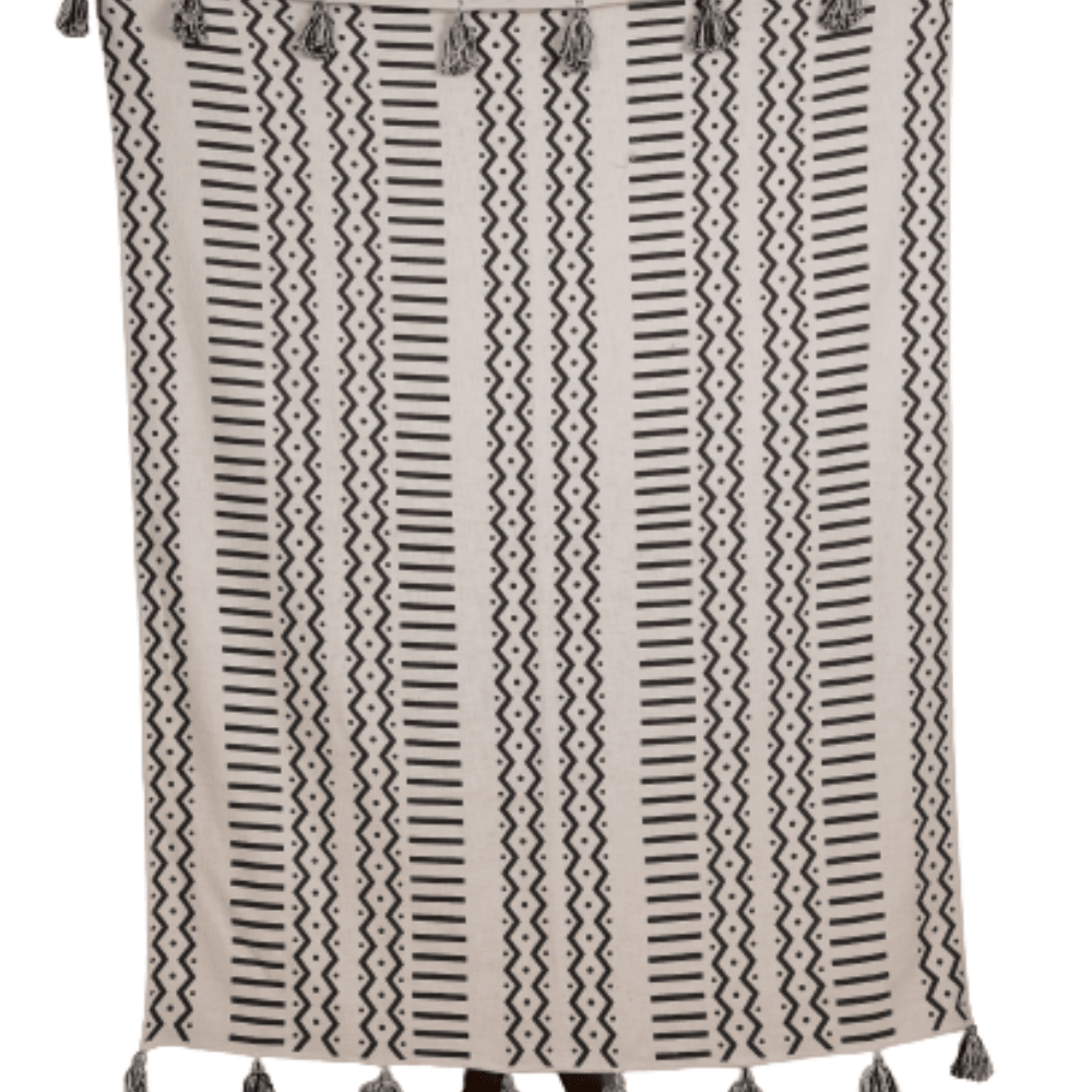 ULUYOL - Hand Block Printed Throw