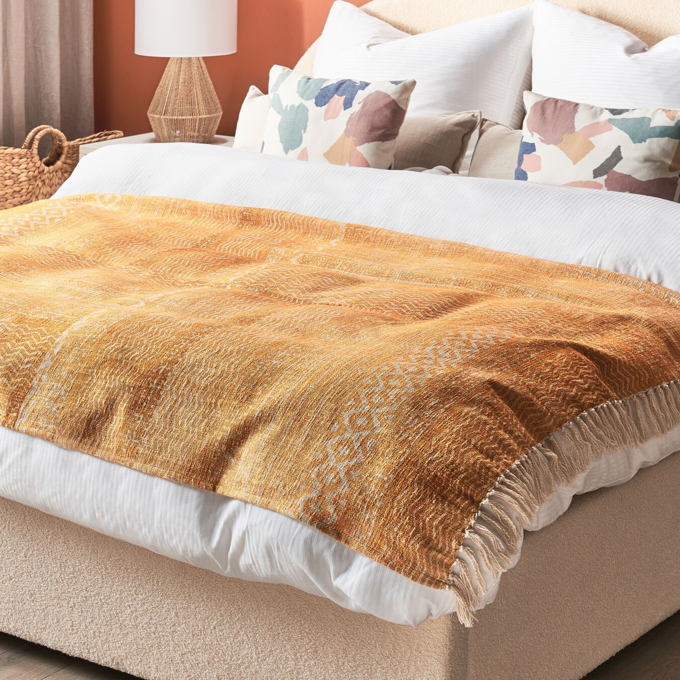 KIHUN - Hand Block Printed Throw