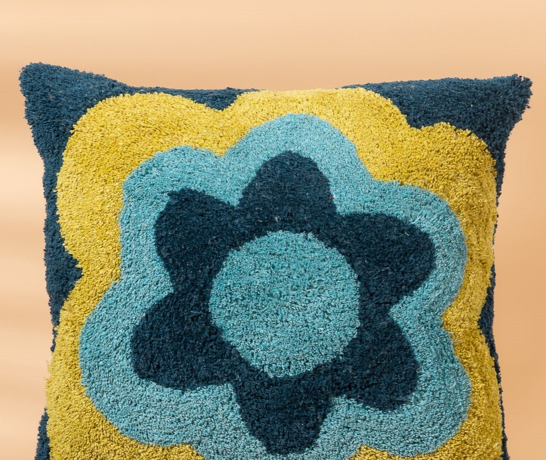 WALLFLOWER -  Designer Tufted Pillow Cover