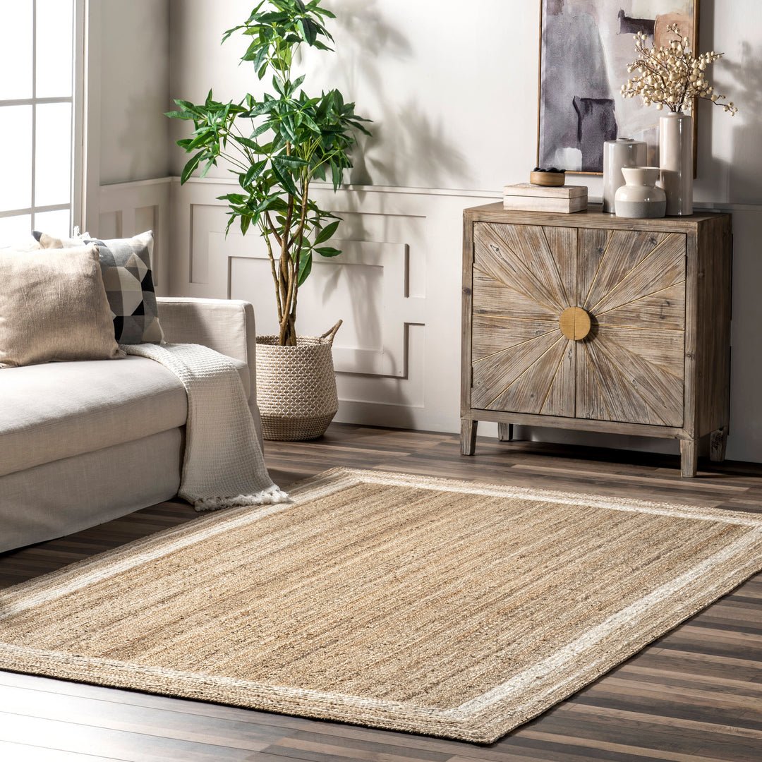 WILDWOOD BORDER BRAIDED RUG