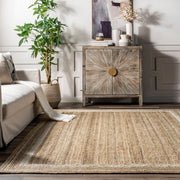WILDWOOD BORDER BRAIDED RUG