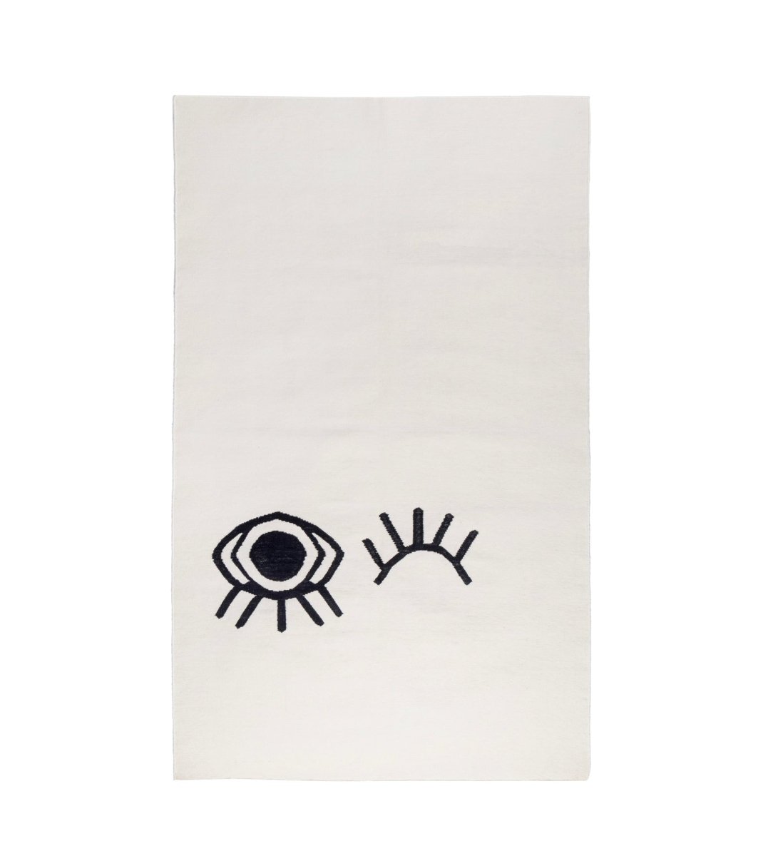 Winky Eyes Kids rug - texture close-up