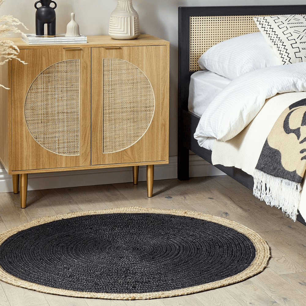 YENCE - Handcrafted Braided Jute Rug