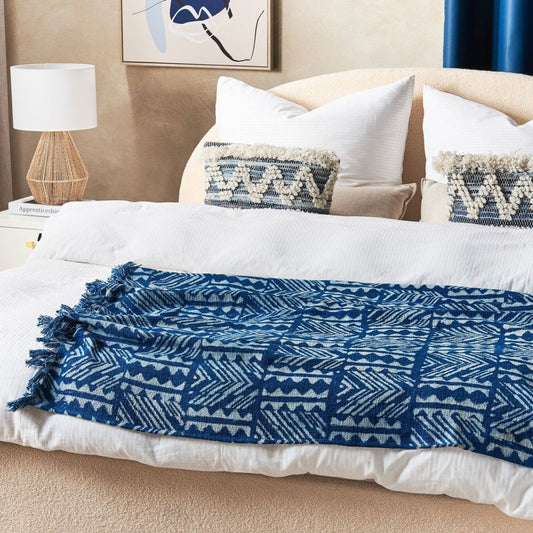 YERBENT - Cotton Embrodiery Throw