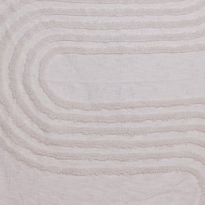 Zohra hand-tufted cotton throw blanket - main product view